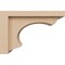 Ekena Millwork 4"W x 12"D x 8"H Classic Emerson Rough Cedar Woodgrain TimberThane Corbel, Primed Tan CORUR04X12X08EMRRCPR - alternate 3